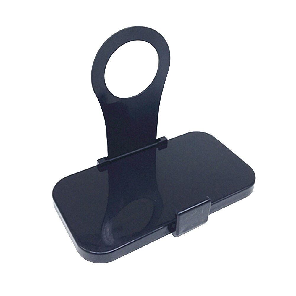 Support de Support de charge pliant pour téléphone portable Support de suspension murale mains libres Support de maison Support léger voyage sans effort: Black