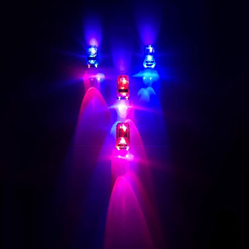 3 Pack Track Cars Compatible with ic Tracks and Neo Tracks Replacement Light Up Racing Track Accessories with 5 Flashing LED