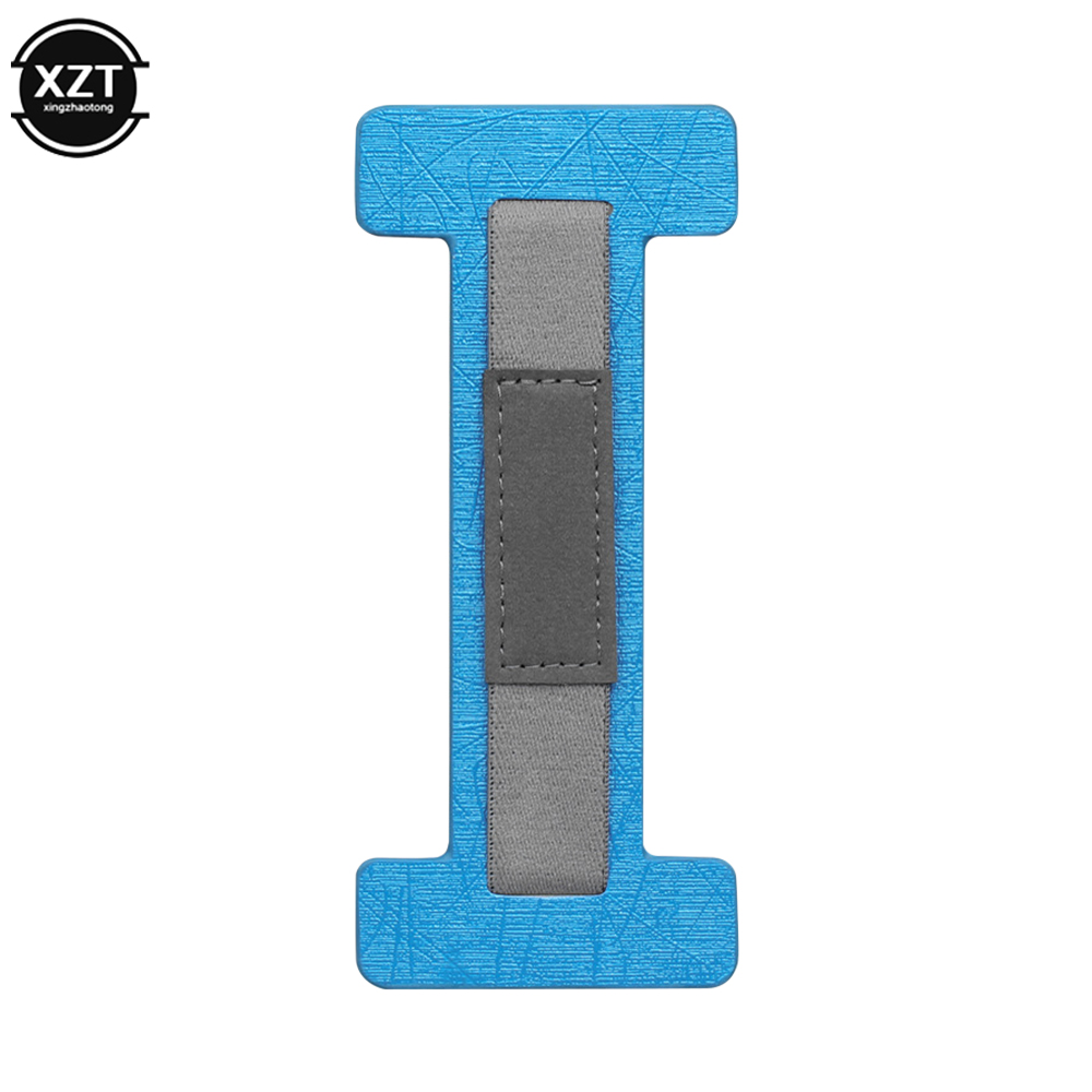 Universele Tablet Handed Grip Strap Holder Anti Slip Finger Sling Band Handvat Stand Sticker voor 6-10.5 inch Kindle Tablet PC: Goud