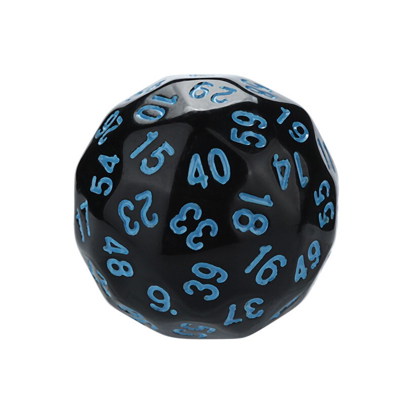 6Pcs würfel sets perfekte für TRPG spiel liebhaber neue poly würfel d60 16mm dados poliedricos dadi da gioco würfel d60 30A20