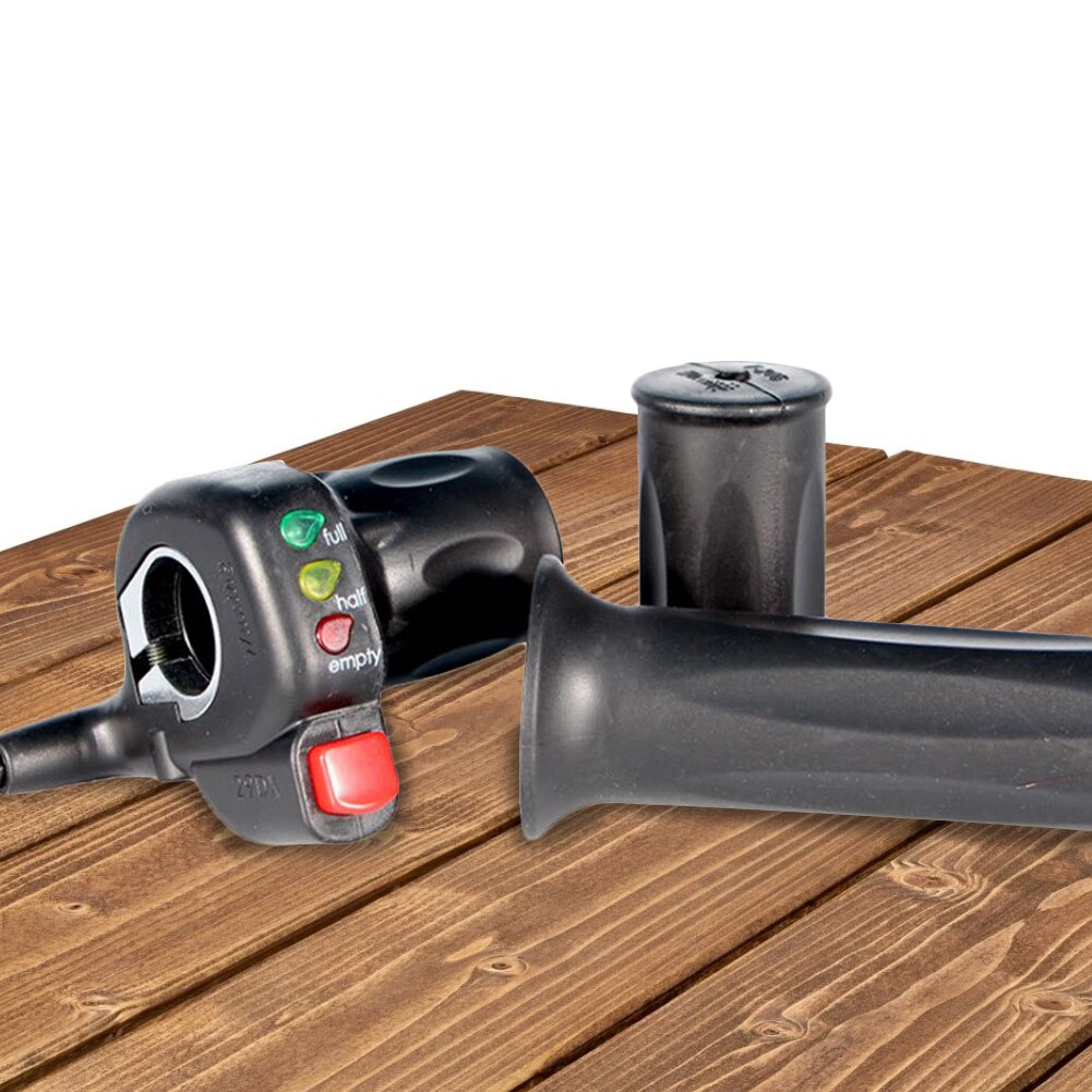 Poignée D'accélérateur Vélo électrique 12V-99V - Guidon Split, Demi-tour, Capteur Hall - Compatible Automatique - 4