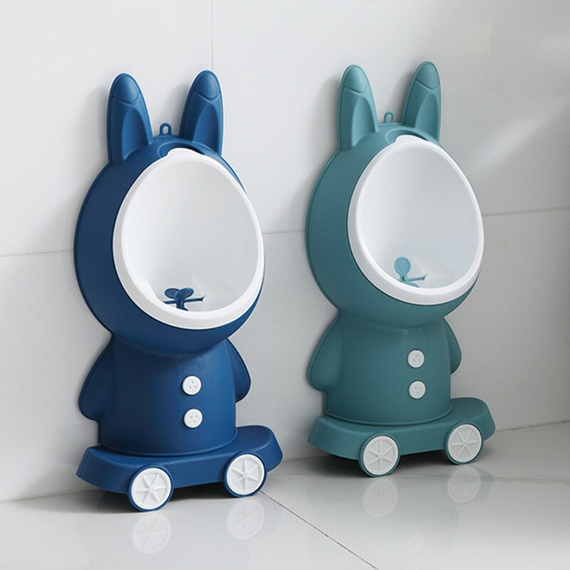 Baby Boy Potty Toilet Training Children Stand Vertical Urinal Boys Pee Infant Toddler Wall-Mounted Hook Potty Toilet Blue