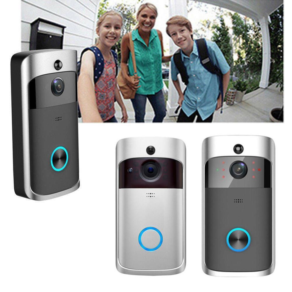 Hjem wifi smart video dørklokke  m7 lav strøm fjernbetjening til lejligheder stemme trådløs 1080p ir sikkerhed alarm kamera intercom  l7 g 4