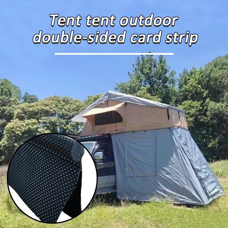 1 M Caravan Luifel Rail Biezen 6Mm Dubbele Flap Zwart Pvc Core Keder Camping/Tent/Luifels/Tenten Camper Accessoires