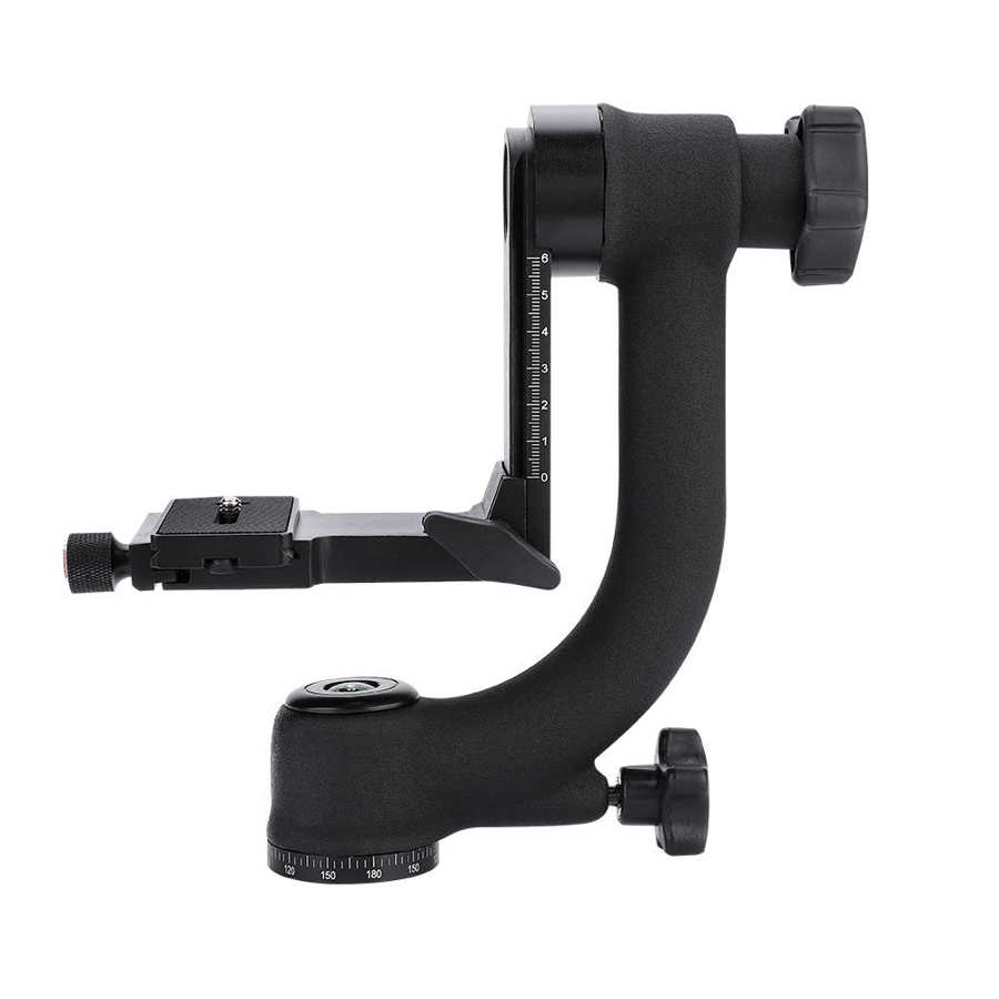 360 Degree Panoramic Gimbal Tripod Ball Head Mount for Camera Telephoto Lens Gimbal Tripod Ball Head Panoramic Tripod Ball Head
