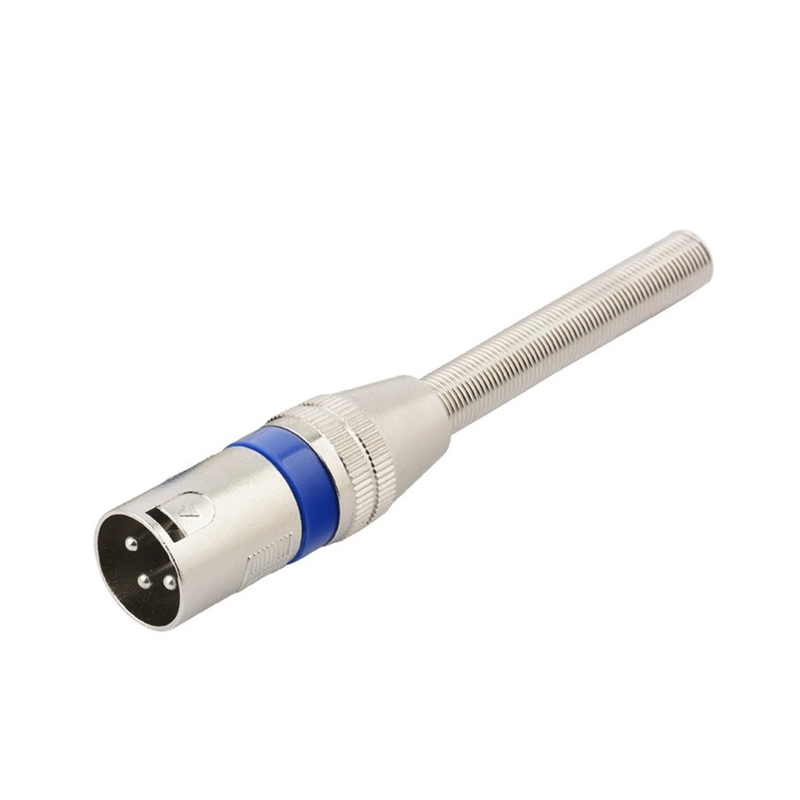 Audio Jack 3 Pin XLR Adapter Connector to 3.5 mm Male Female 6.35 mm To XLR Plug Audio Converter Microphone Adaptors: Red
