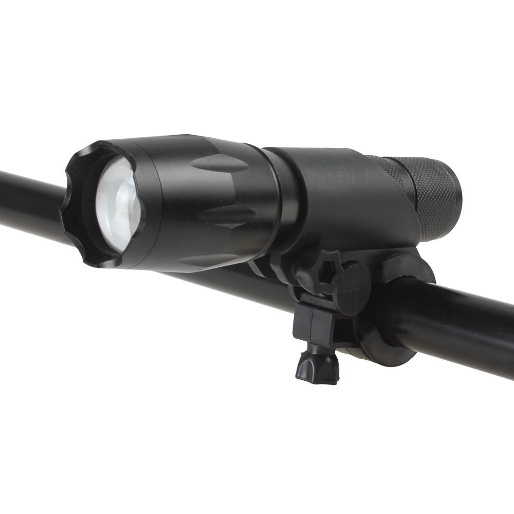 Soporte para linterna LED, soporte para linterna Flash, abrazadera de Clip para bicicleta, soporte de montaje para lámpara de bicicleta