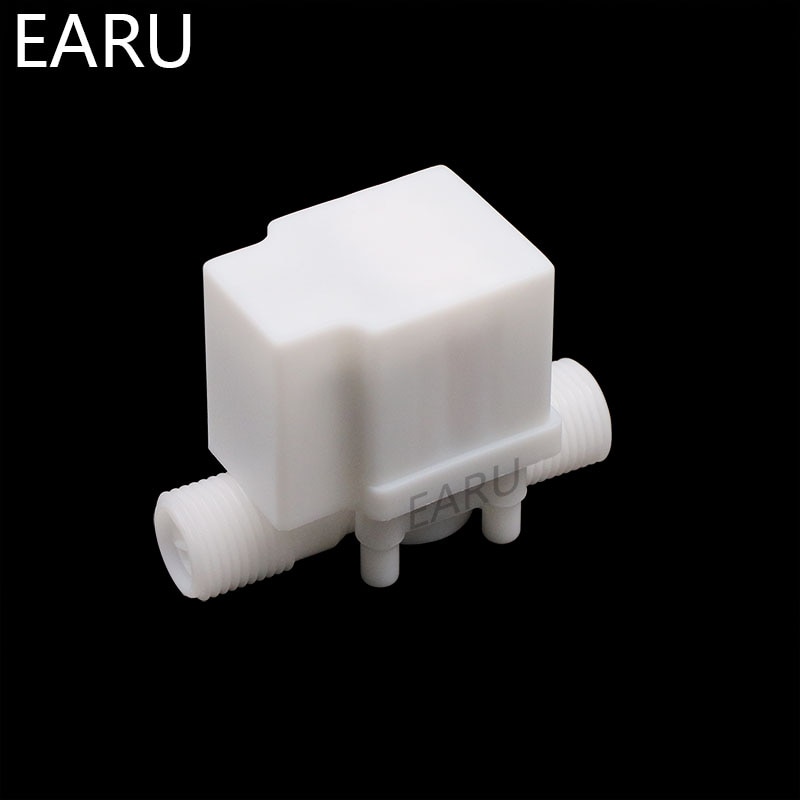 1/2 &quot; plast magnetventil 12v 24v 220v magnetisk vaskemaskine dispenser drikkevand pneumatisk trykregulator kontakt