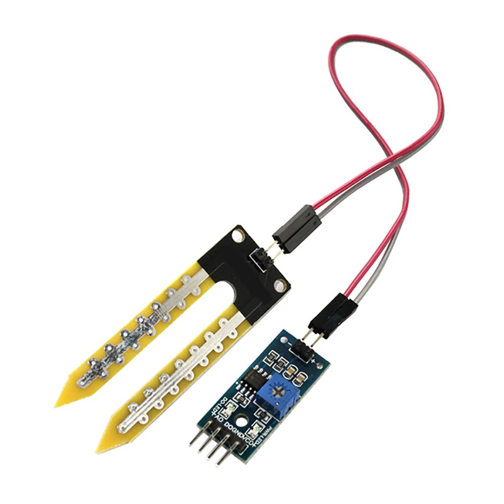 5 stücke Bodenfeuchte Hygrometer Feuchtigkeit Erkennung Sensor Modul Automatische Bewässerung System Mit Energie Anzeige Für Arduino