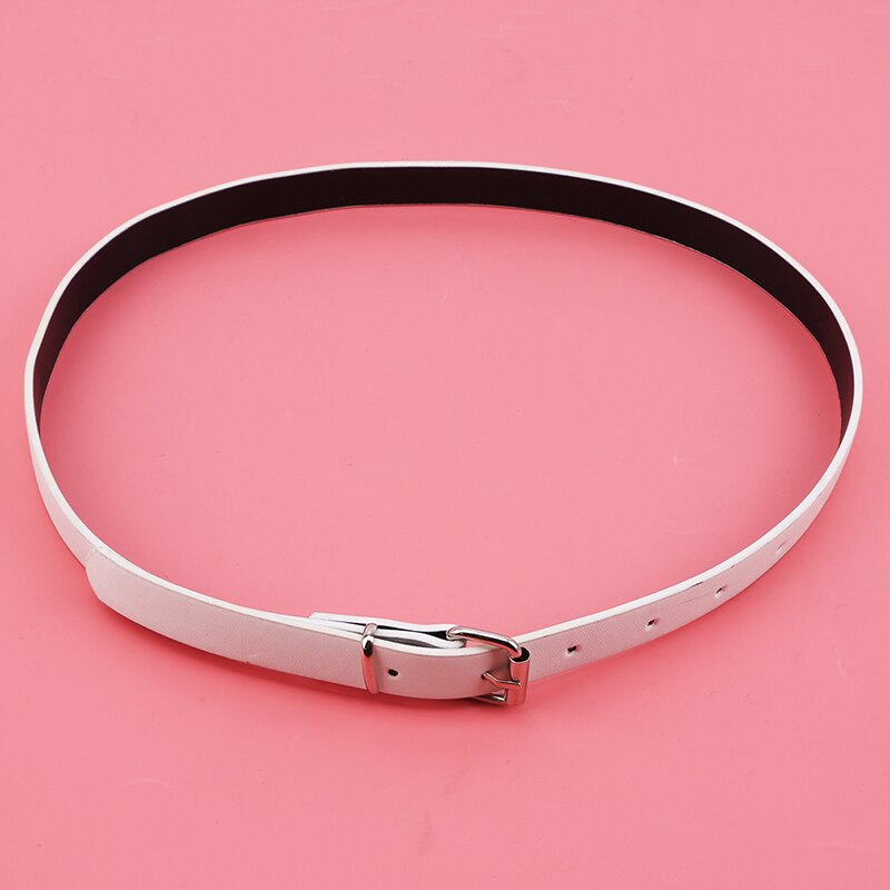 Lente Tieners Riem Casual Retro Pu Microfiber Lederen Riem Gewassen Tailleband Voor Jongens Meisjes Lederen Riem Fabriek Direct Effen