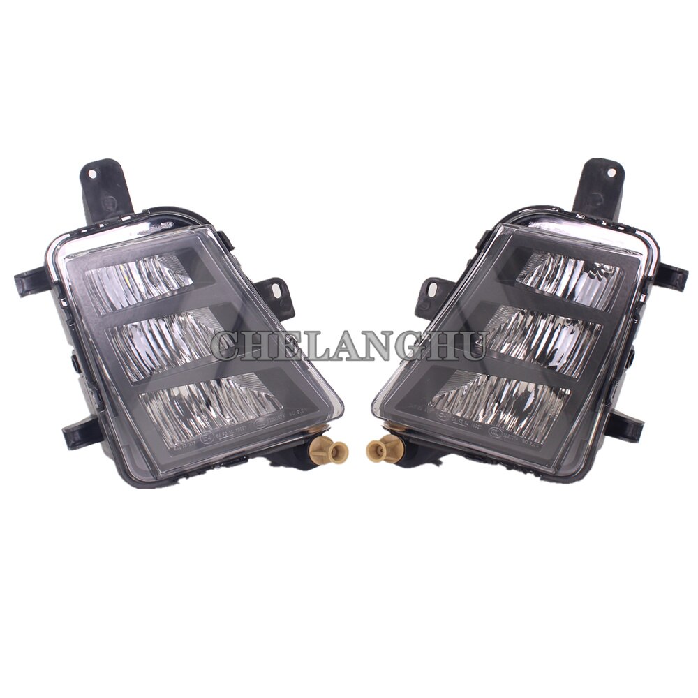 Led Fog Lamp Voor Vw Golf 7 A7 MK7 Gti Gtd Auto Front Led Drl mistlamp