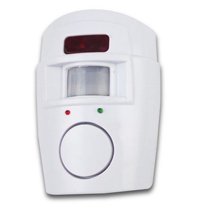 2 Remote Controller Wireless Home Security Motion Sensing Alarm Security Device with Remote Control for Garden Sheds Garage PR