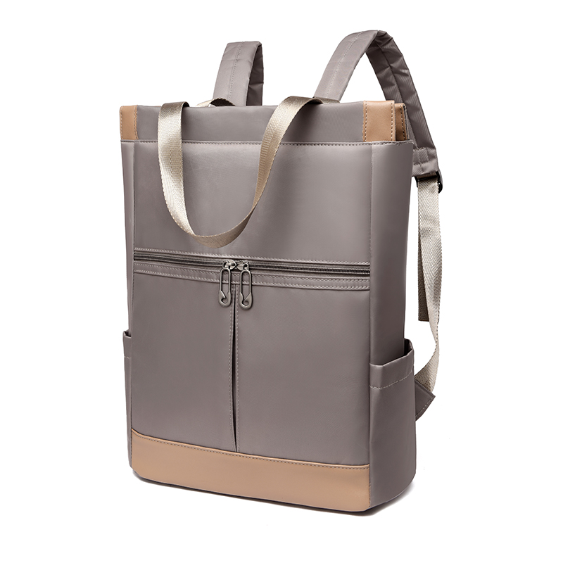 Women Backpack Waterproof Oxford Bagpack Large Mochilas Schoolbag For Teenagers Girls Travel Weekend: GRAY