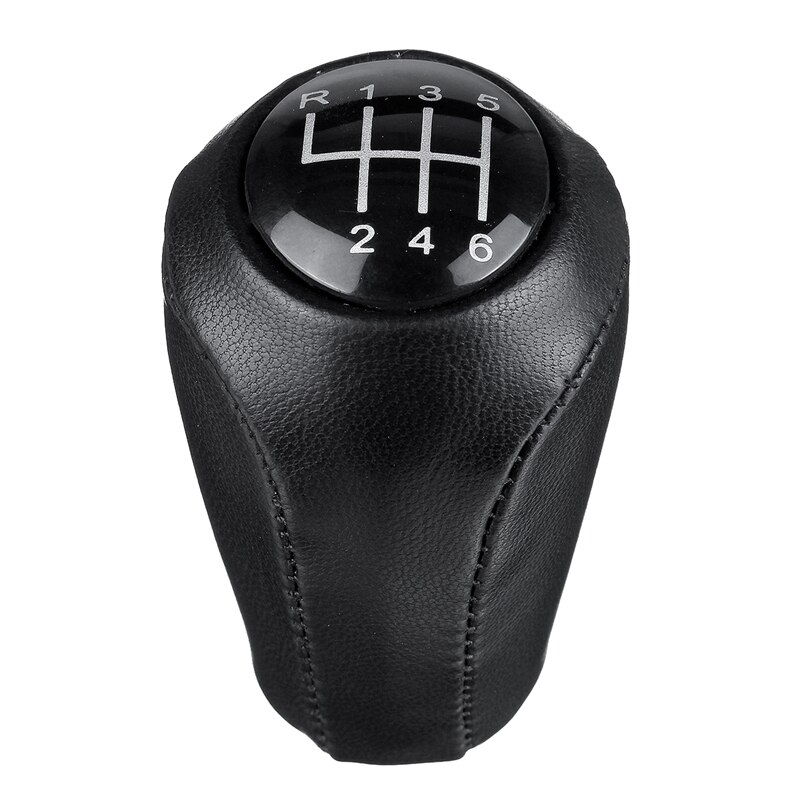 6 Speed Lederen Versnellingspookknop Shifter Lever Voor Mazda 3 Bk Bl/5 Cr Cw/6 Ii gh/CX-7/ MX-5