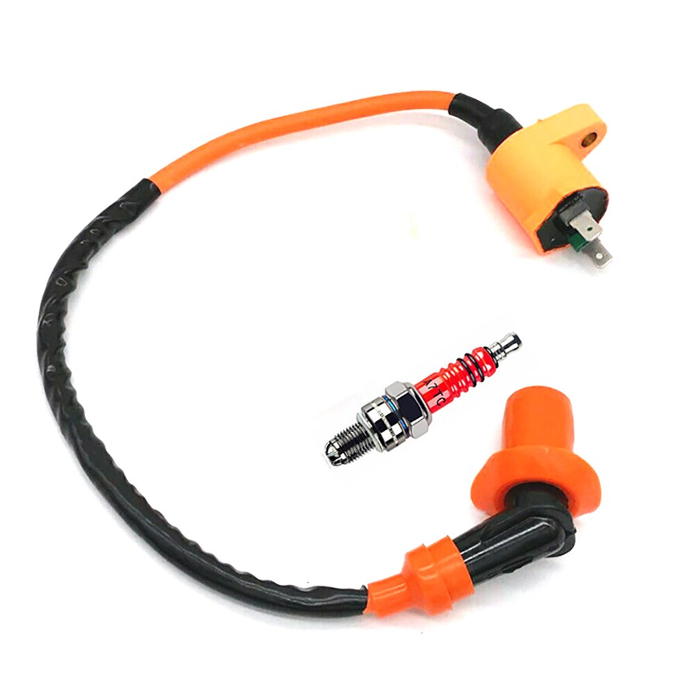 Wear Resistant Ignition Coil Spark Plug For Gy6 ATV 50cc 125cc 150cc Owning Long Using Life Span Ignition Spark Plug