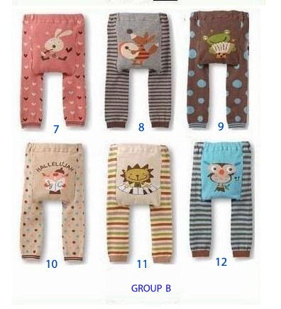 18 stuks/partij Busha Leggings Peuter PP Broek Baby Boy Meisje Broek Katoen: Group B