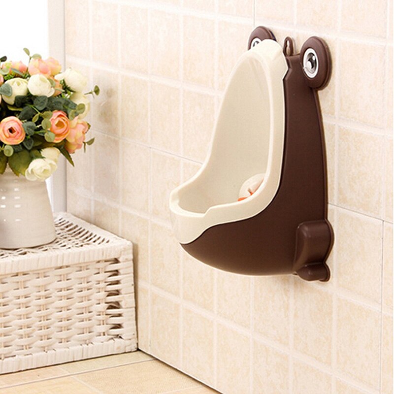 Billigaste groda barn potta toalett träning barn urinal för pojkar kiss tränare badrum