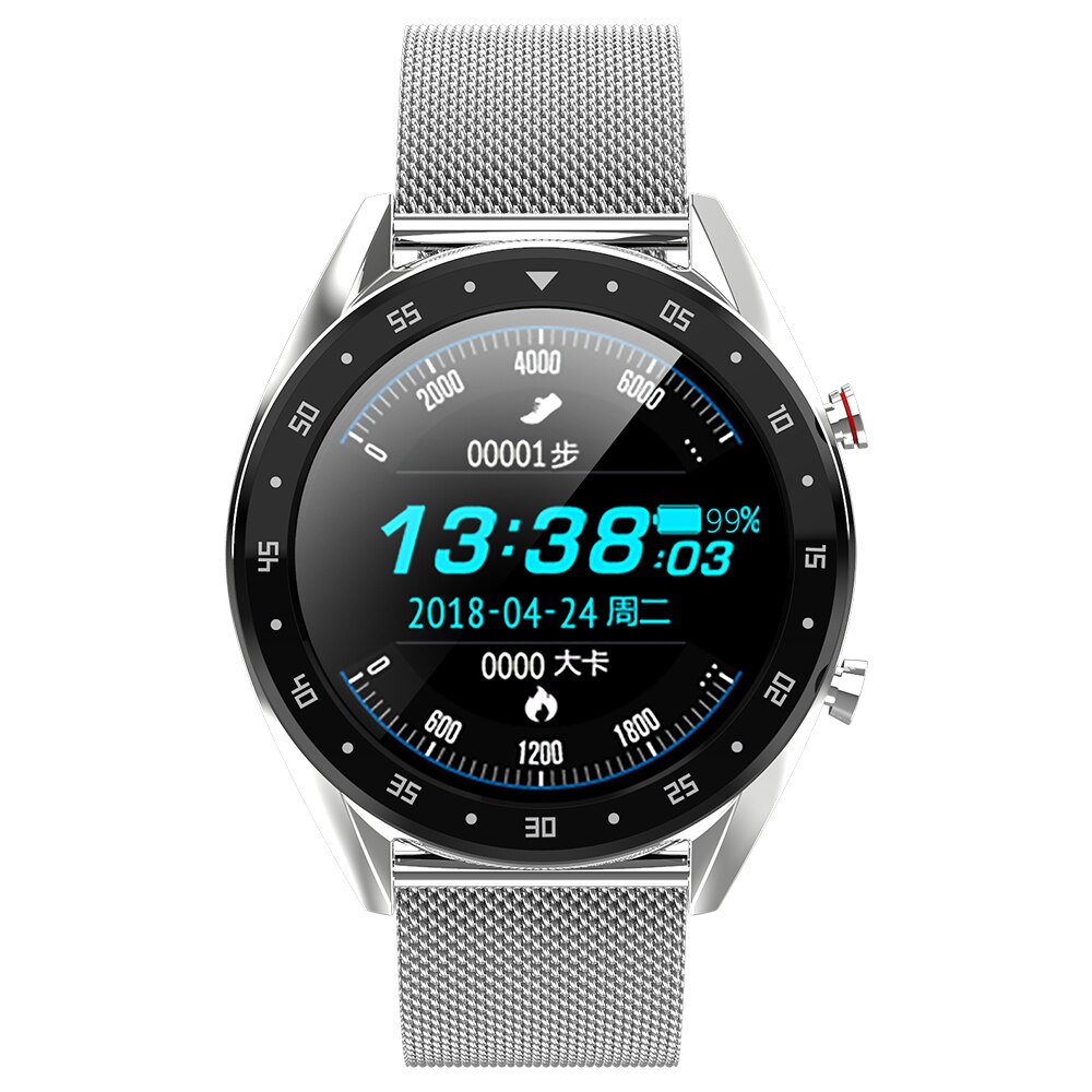 Microwear L7 SmartWatch Männer IP68 Wasserdichte Smartwatch Fitness Armbinde Tracker Armbanduhr Herzfrequenz EKG Monitor Anruf Erinnerung