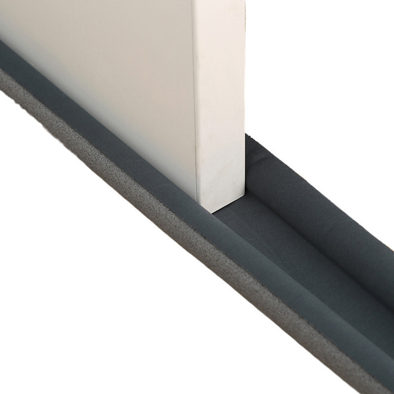 Tapón de tira de sellado inferior de puerta Flexible, protector de burlete para puerta, bloqueador de polvo y viento, tapón sellador, sello de puerta, superventas