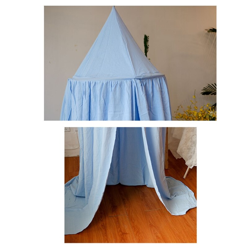 Baby Canopy Mosquito Net Hanging Kids Baby Bedding Dome Bed Cotton Bedcover Baby Bed Curtain Crib Netting Mosquito Net