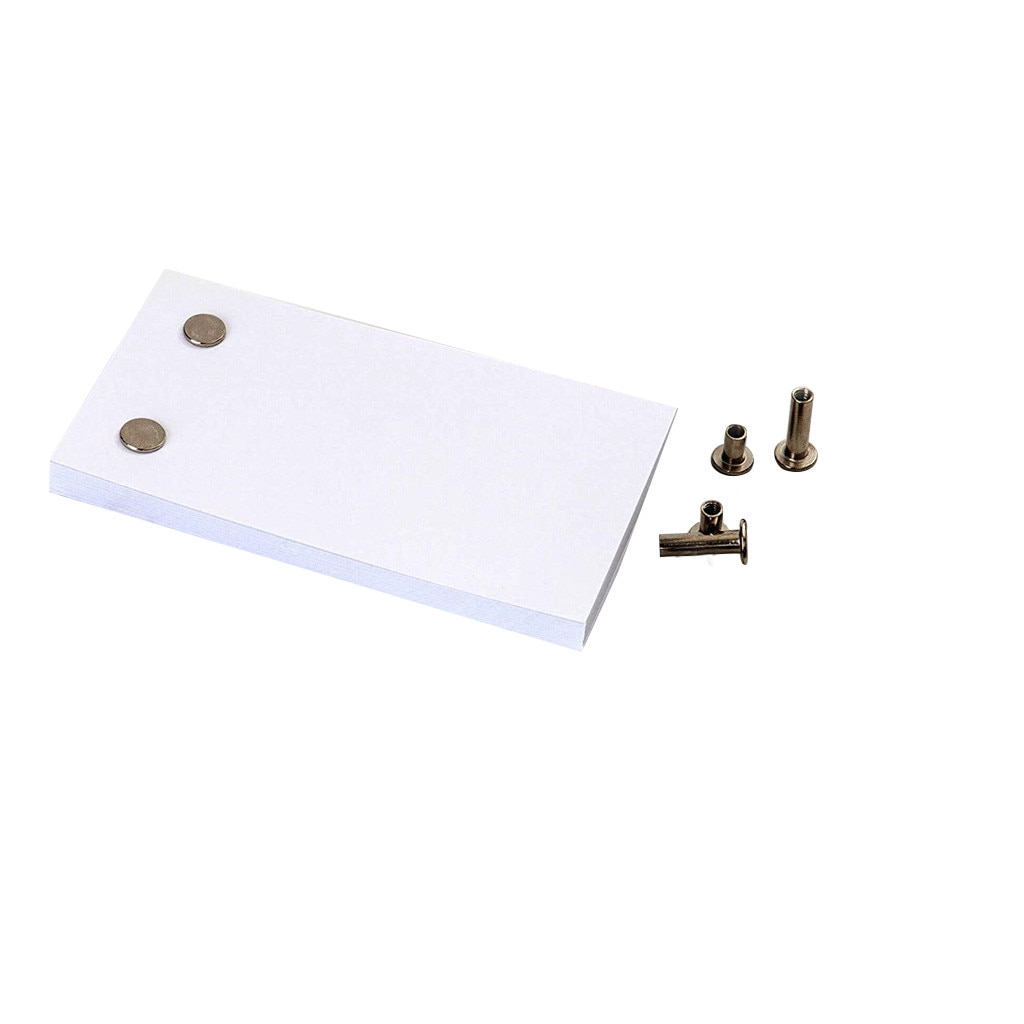 Blank Flip Book Paper with Holes 240 Sheets Flipbook Animation Paper Children Early Educational Learning For Kid X1