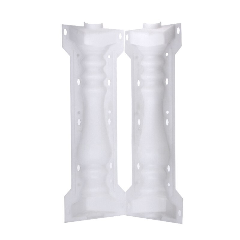 Molde de columna romana para jardín, herramienta de pavimentación de plástico con efecto de piedra para patio, patio, cemento, piscina, hormigón largo