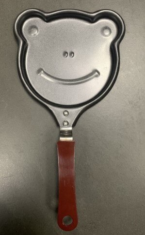 Mini sartén de tortilla con dibujos animados divertidos, sartén antiadherente para desayuno, huevos, tortitas, utensilios de cocina, Wok: A--Shell