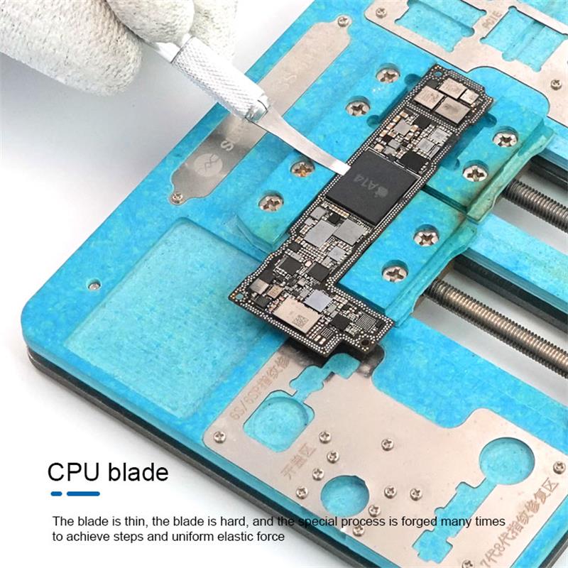 SONNENSCHEIN SS-101G Hand Poliert Mobilen Chip Reparatur Spezielle Klinge Bausatz Schnell Entfernen Kleber messer 3Stck Multifunktionale Anwendung