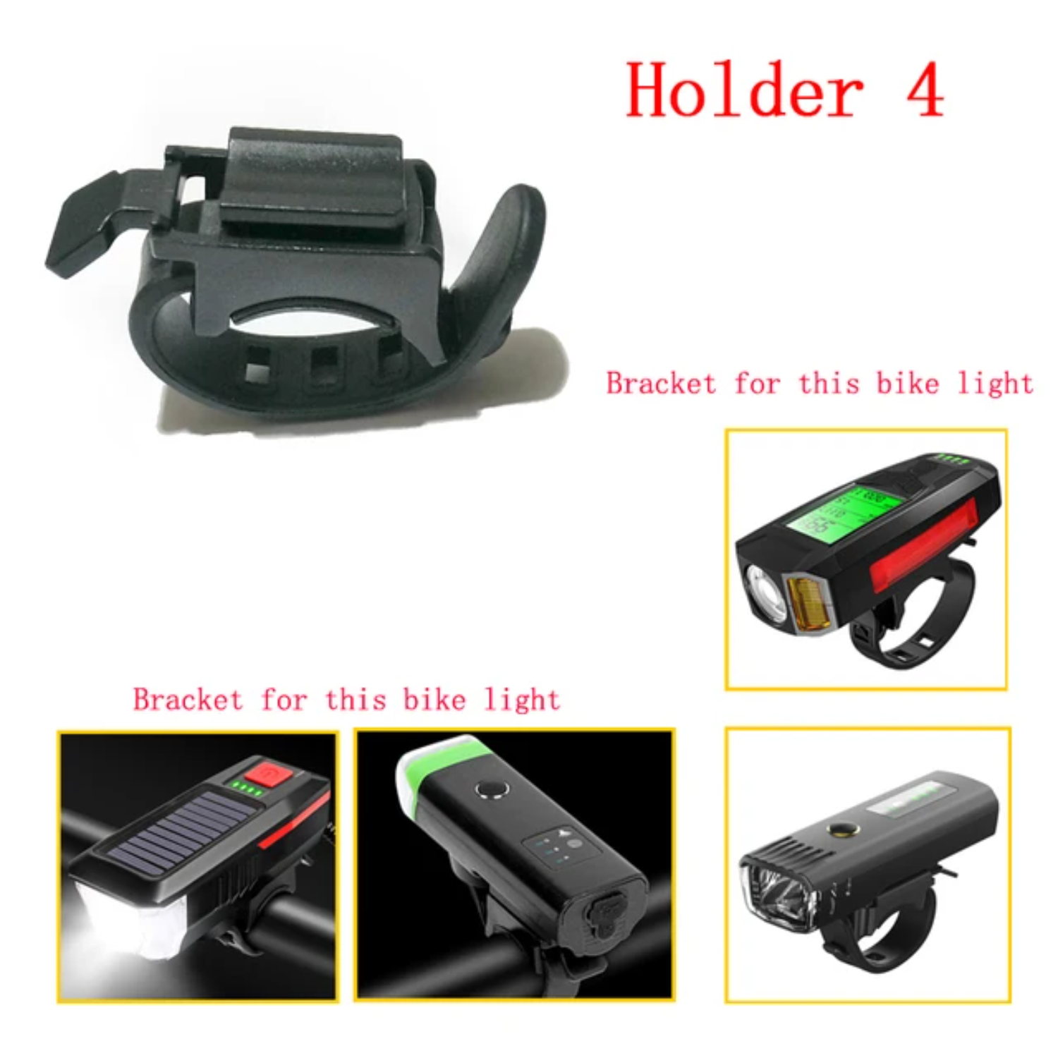 1PC Bike Light Bracket Mount Bike Lamp Support Bicycle Light Holder Bike Accessories Rotation Cycling Bike Flashlight Rack Xoss: Blue