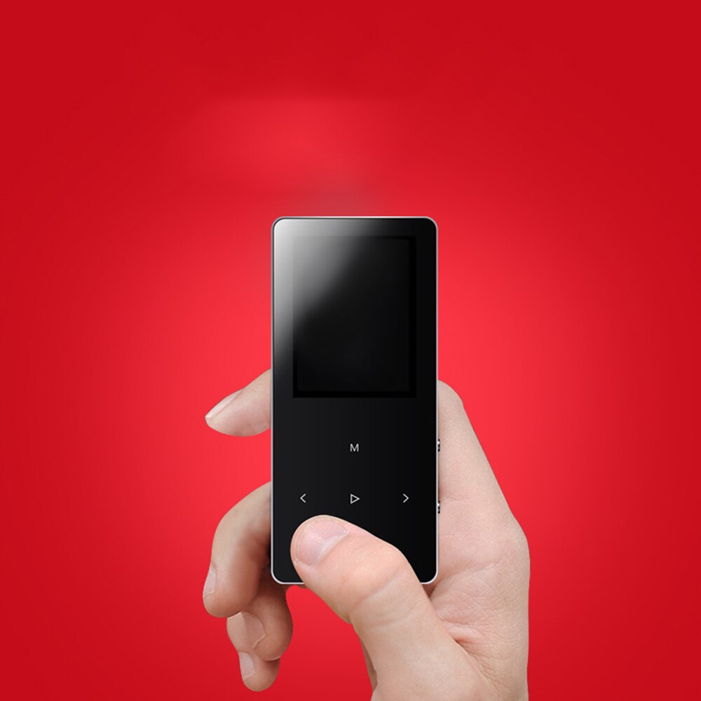 MP4 Player mit Metall Mp4 Player Portable Media Dünne 8GB Walkman Mit Touch Tasten 1,8 Zoll Bildschirm Fm Radio video Mp4