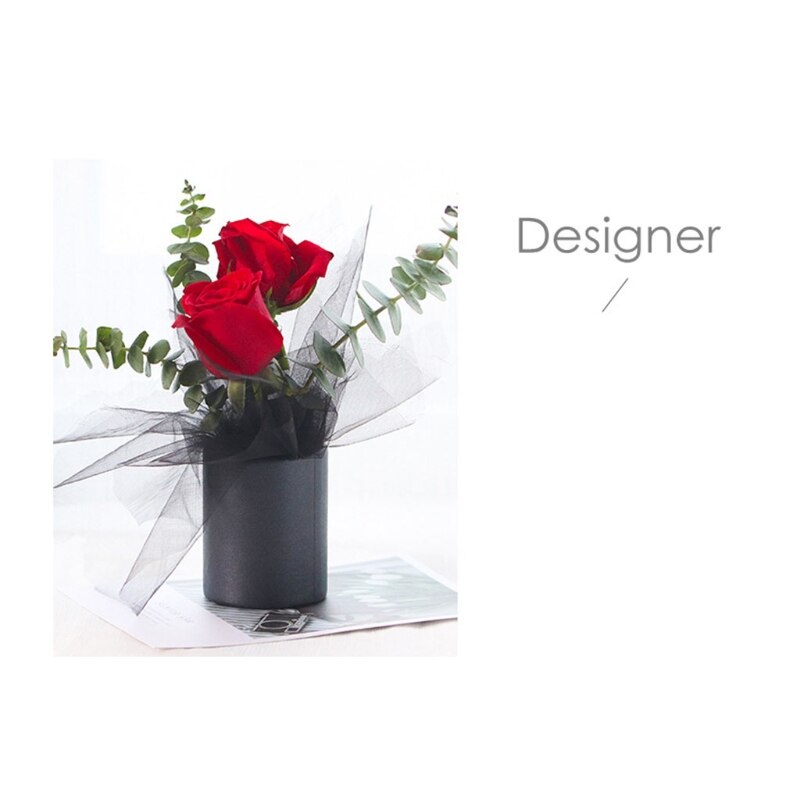 270F Kleine Kartonnen Bloem Verpakking Mini Ronde Cilinder Papieren Bloemen Knuffel Emmer Vaas Voor Bloemstuk Gedroogde Bloemen