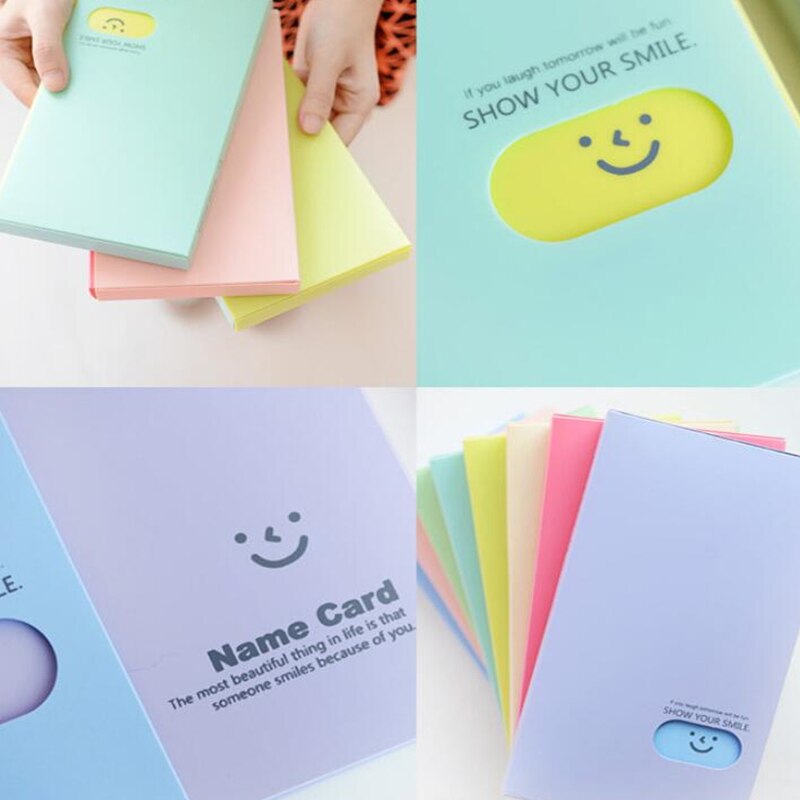 120 Pockets Solid Color DIY Stickers For Photo Albums Frame Decoration Scrapbooking Photo Album Photo Card ID Holder