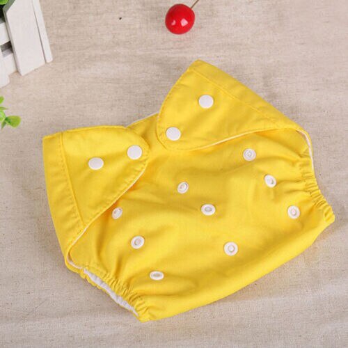 Verstelbare Herbruikbare Baby Kids Jongens Meisjes Doek Luier Luiers 1Pc Wasbare Solid Casual Katoen Kinderen Kind luiers