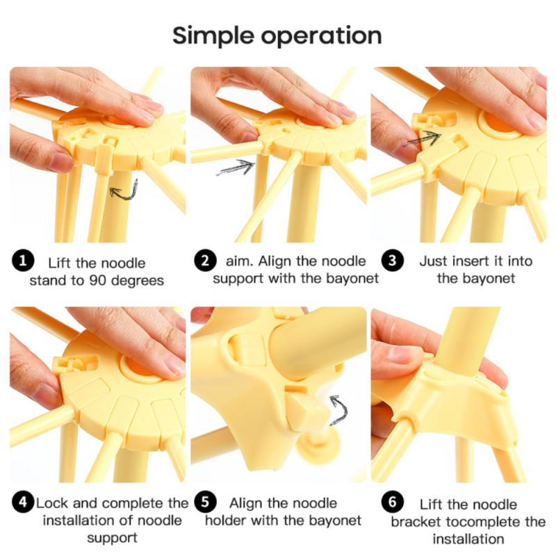 Pasta Drying Holder Hanging Rack Pasta Cooking Tools Dried Noodle Rack Foldable Pasta Drying Rack Spaghetti Dryer Stand Noodles