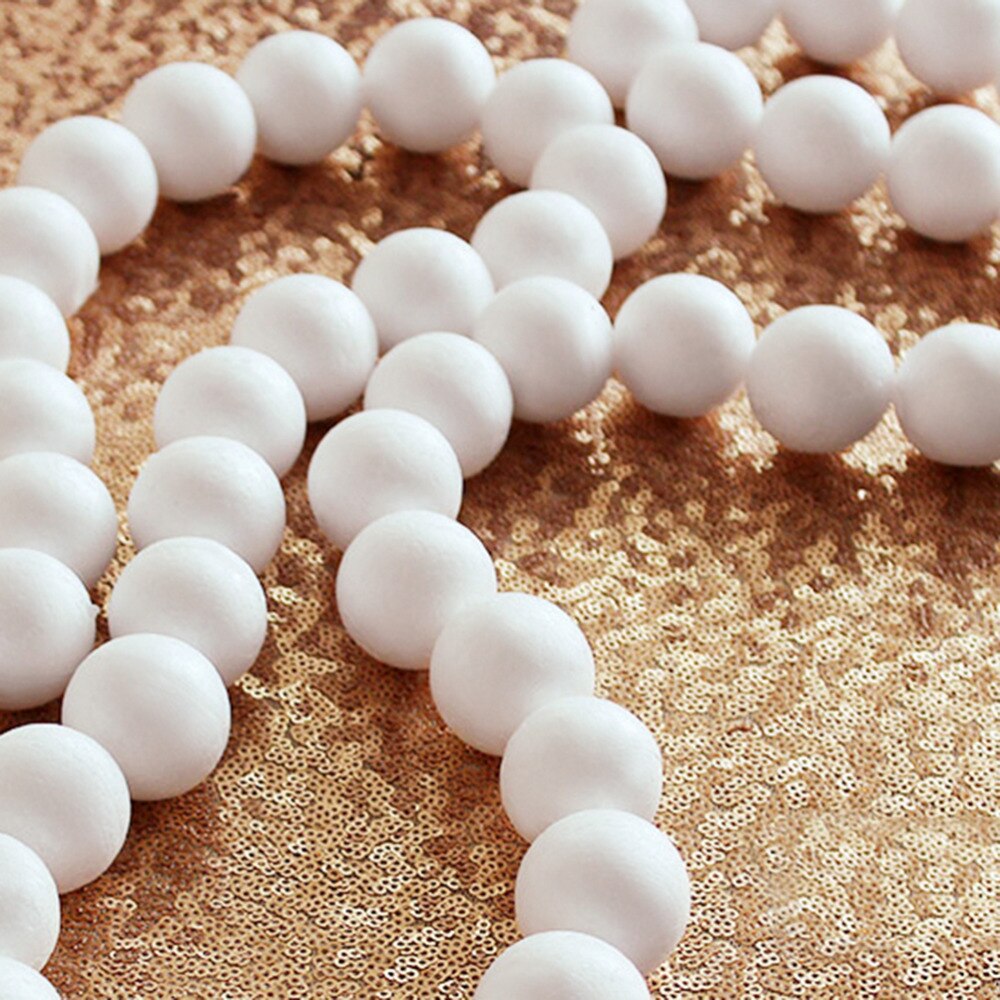 Espuma de poliestireno extruido para modelado, esferas de bolas, manualidades decoración artesanal, cuentas artesanales, suministros de decoración de ToysBall, 8CM, 10 Uds.