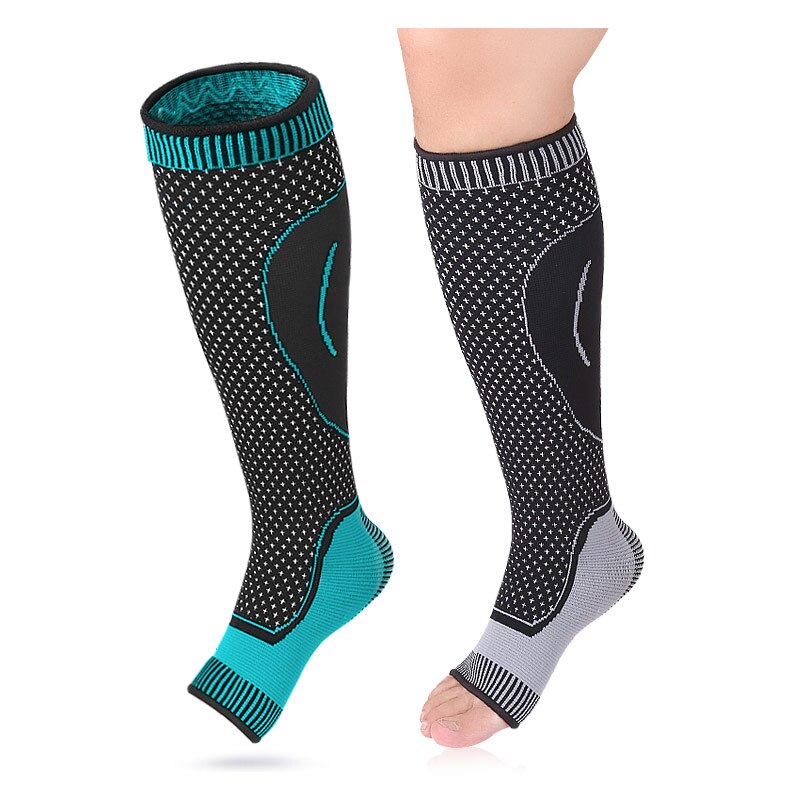 1 PCS Foot Compression Sleeve Anti Plantar Support Ankle Angel Socks Sport Protector Basketball Soccer Ankle Support Sock TSLM1