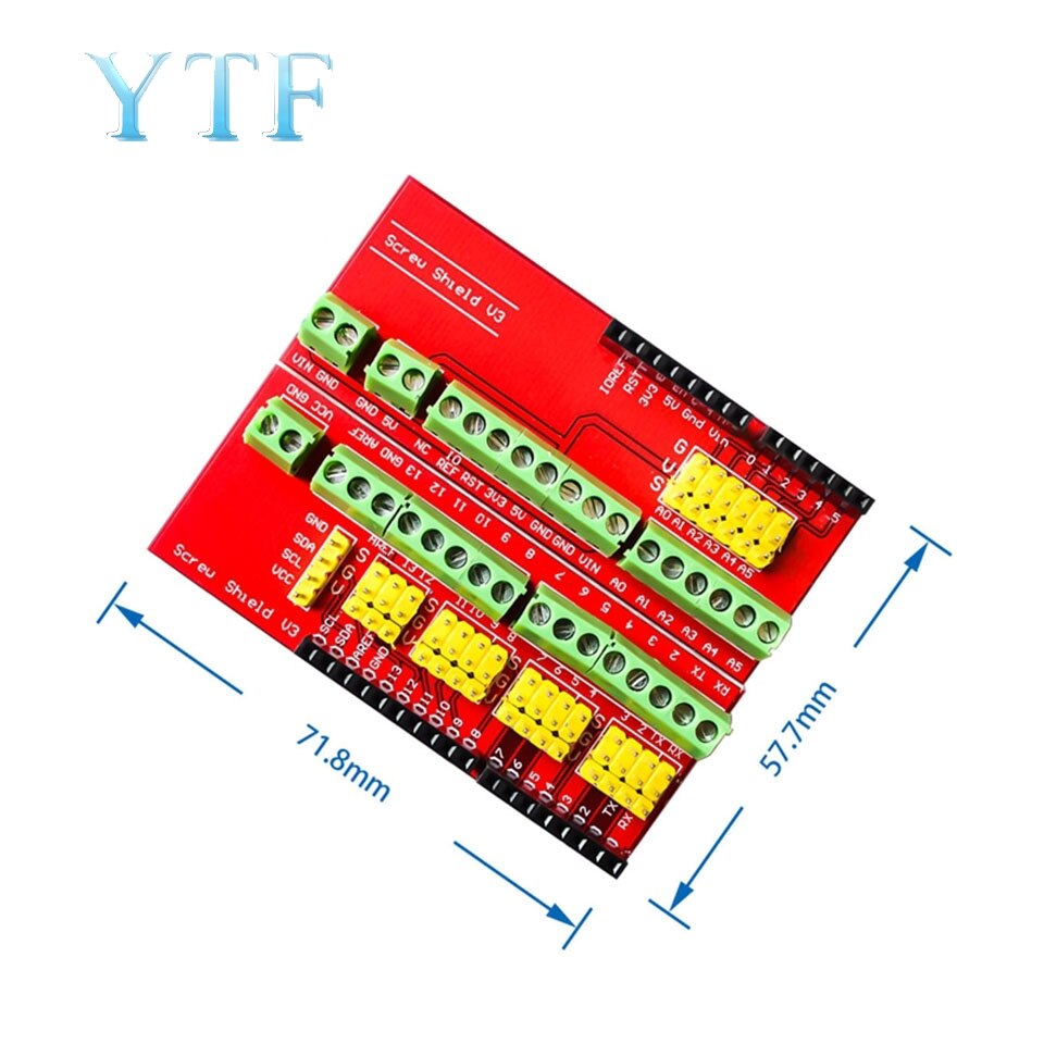 Screw Shield V1 terminal expansion board interactive media compatible R3