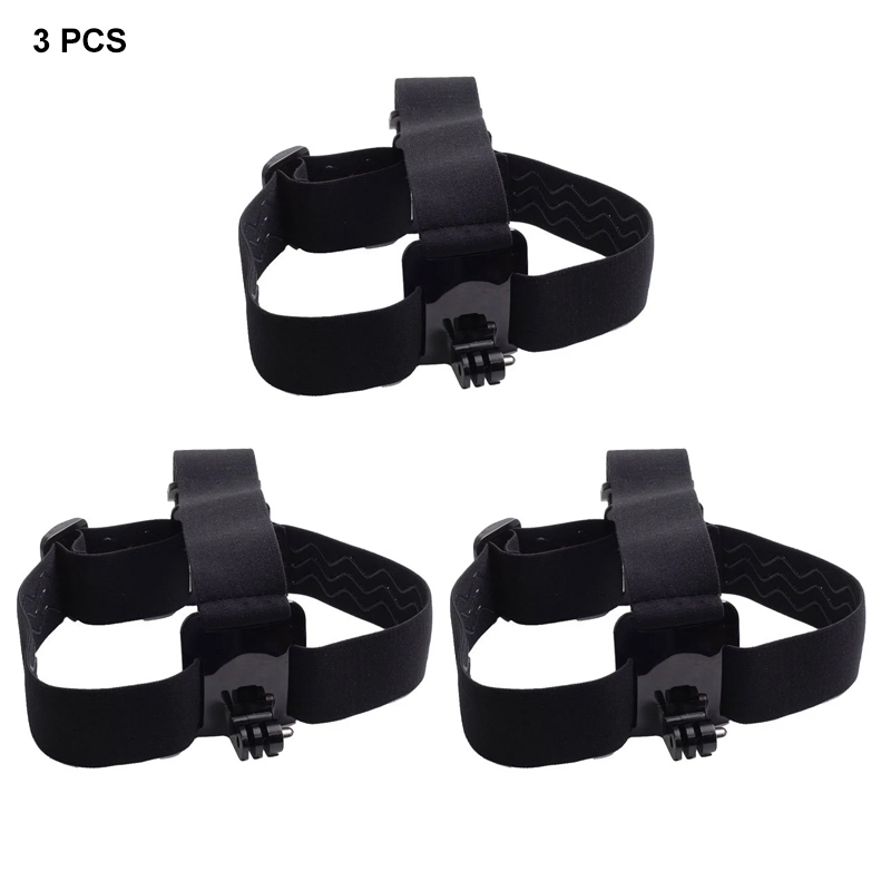 Head Strap Mount Headband Belt For GoPro Hero 12 11 10 9 8 7 6 5 4 SJCAM AKASO Insta360 X2 X3 DJI Osmo Action Camera Accessories: Green color