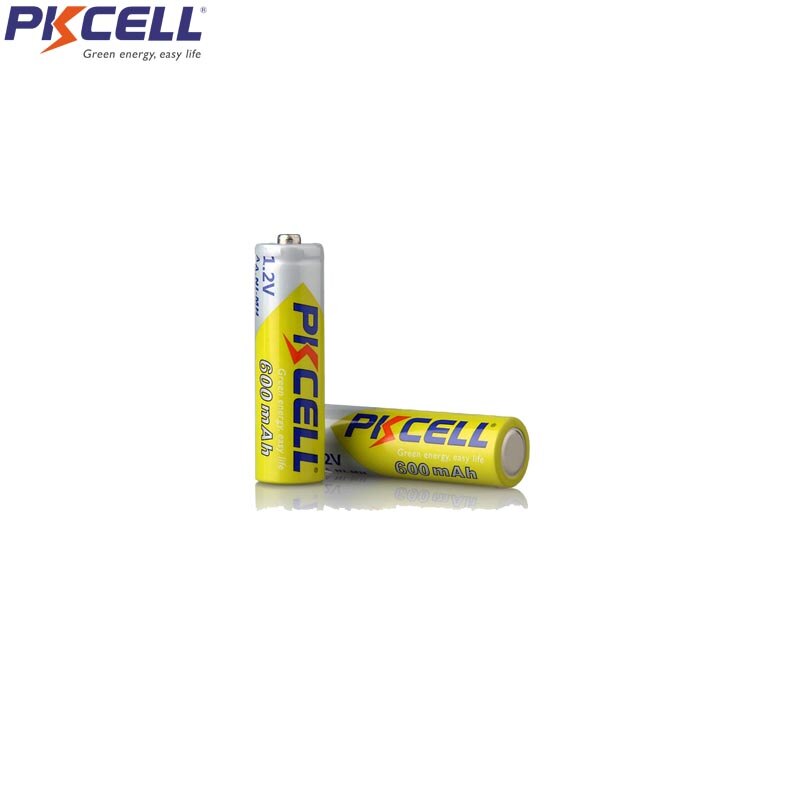 4pcs pkcell aa rechargeable battery nimh 600mah 1 grandado