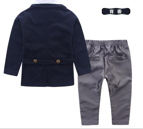 Stilig barn kostym kavaj för pojkar bröllop blomma barn kostym lounge pojkar kostym kavaj terno infantil kostym set