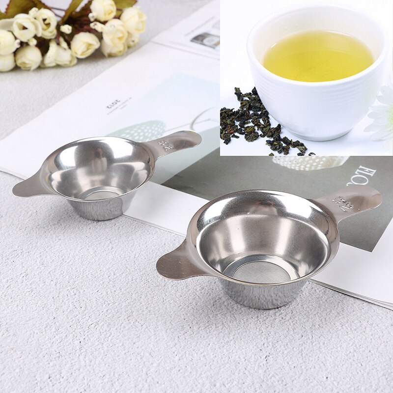Filtre à thé à mailles fines Kungfu chinois, entonnoir à feuilles de thé, filtre en acier inoxydable