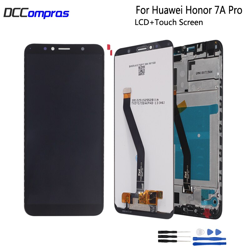 Original Für Huawei Honor 7A Profi LCD Anzeige berühren Bildschirm Mit Rahmen AUM-L29 Aum-L41Digitizer Telefon Teile Für Honor 7A Profi LCD