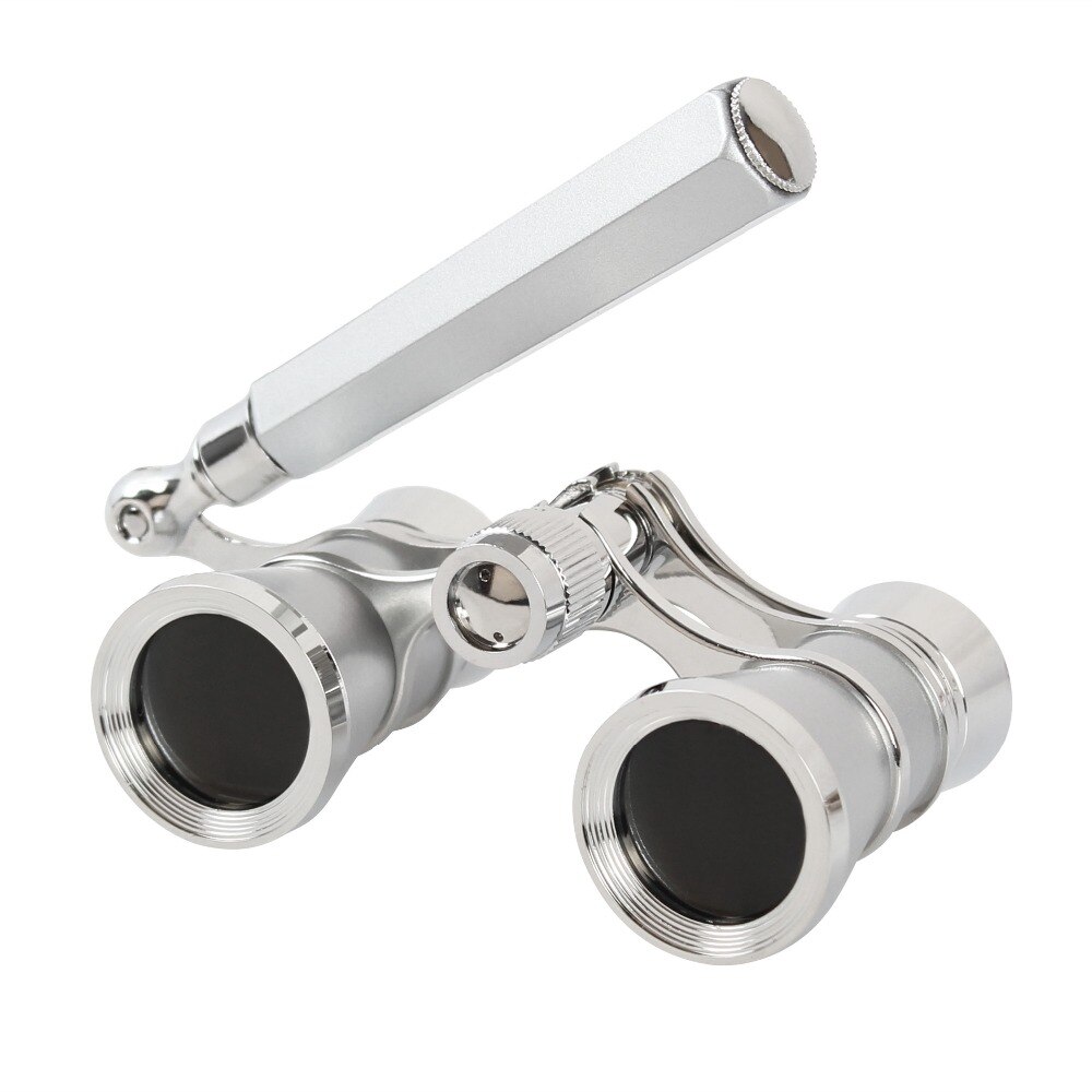 3X25 Oper Fernglas Beschichtet Objektiv Teleskop Oper Gläser Beschichtet Theater Glas Dame Glas Griff Telescopio Frauen Mädchen