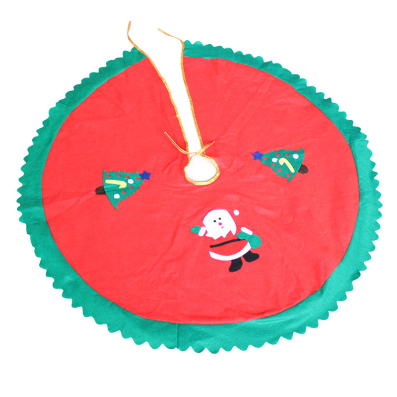 1pc kerstboomrokken bont tapijt vrolijke kerstversiering voor thuis natal natal boomrokken jaarversiering