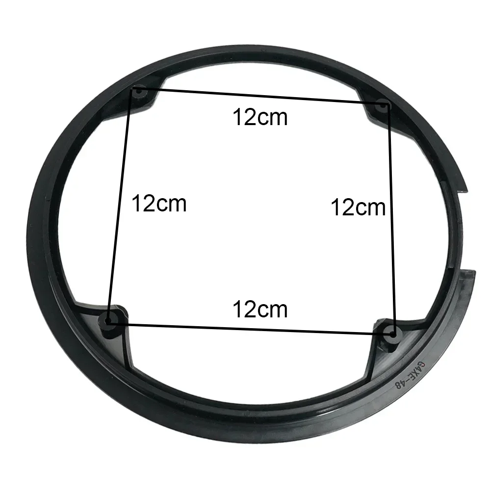 Protecteur de disque de vélo vtt 48T 12cm, couvercle de roue de chaîne de pédalier de vélo, pièces de Cycle, équipement de protection: Rouge