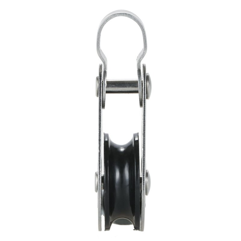 2 Stuks Rvs Katrol Blokken Voor Kajak Kano Boot Anker Trolley Kit