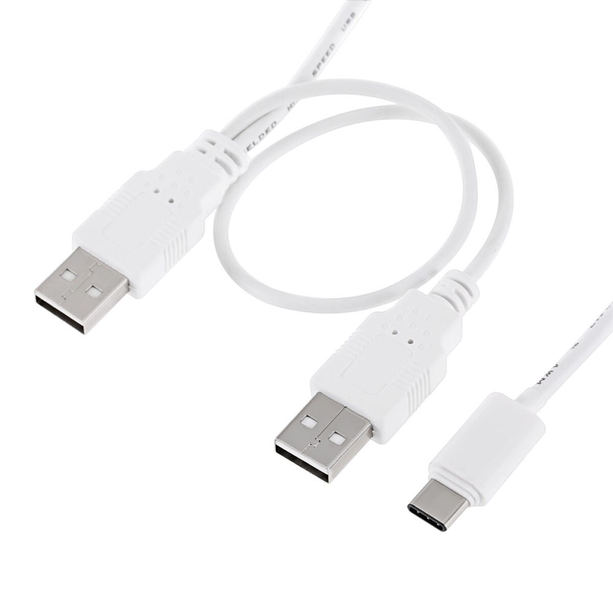 Usb C Verlengkabel Type C Extender Cord USB-C Naar Usb Een Extra Power Data Y Kabel Voor Mobiele Telefoon &amp; Harde Schijf Usb Type C Kabel