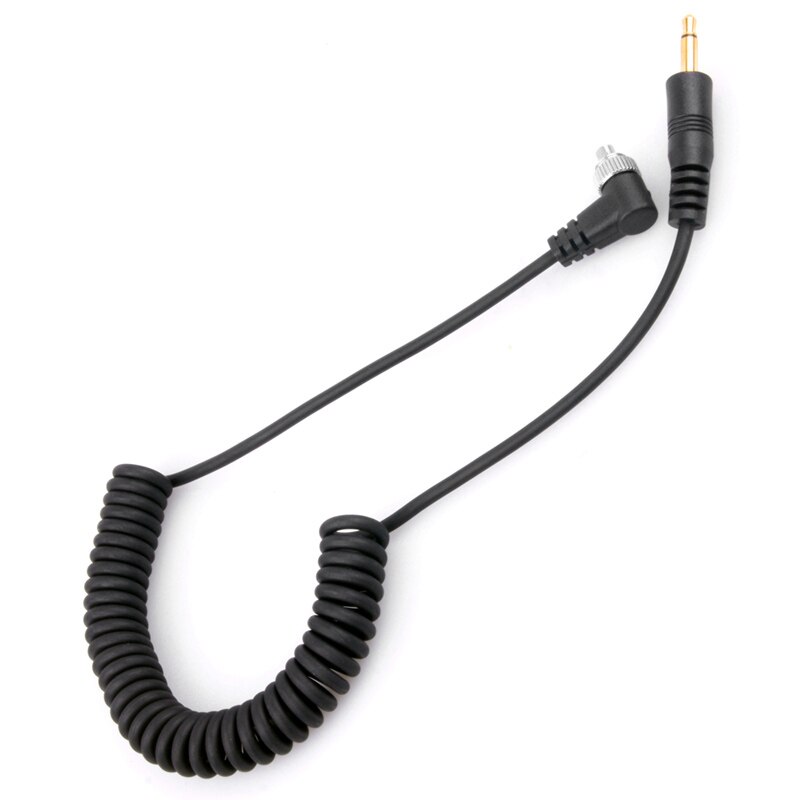 PC-3.5mm 3.5 mm Male PC Sync Flash Cable Camera PC Line 32-100cm AS99