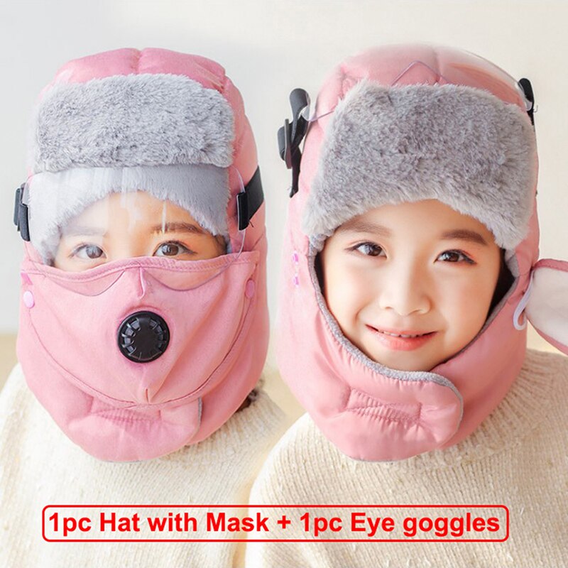 Women Neck Guard Leifeng Hat Outdoor Ski Windproof Winter Warm Earflap Unisex Face Scarf Snow Thick Windproof Riding Waterproof