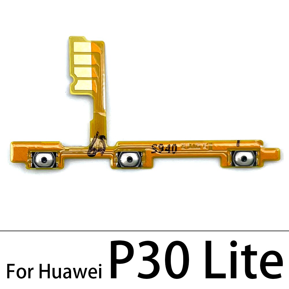 Nowy przycisk włączania zasilania przycisk boczny przycisk Flex Cable dla Huawei P8 P9 P10 P20 P30 P40 Lite E 5G Pro Plus 2016: P30 Lite